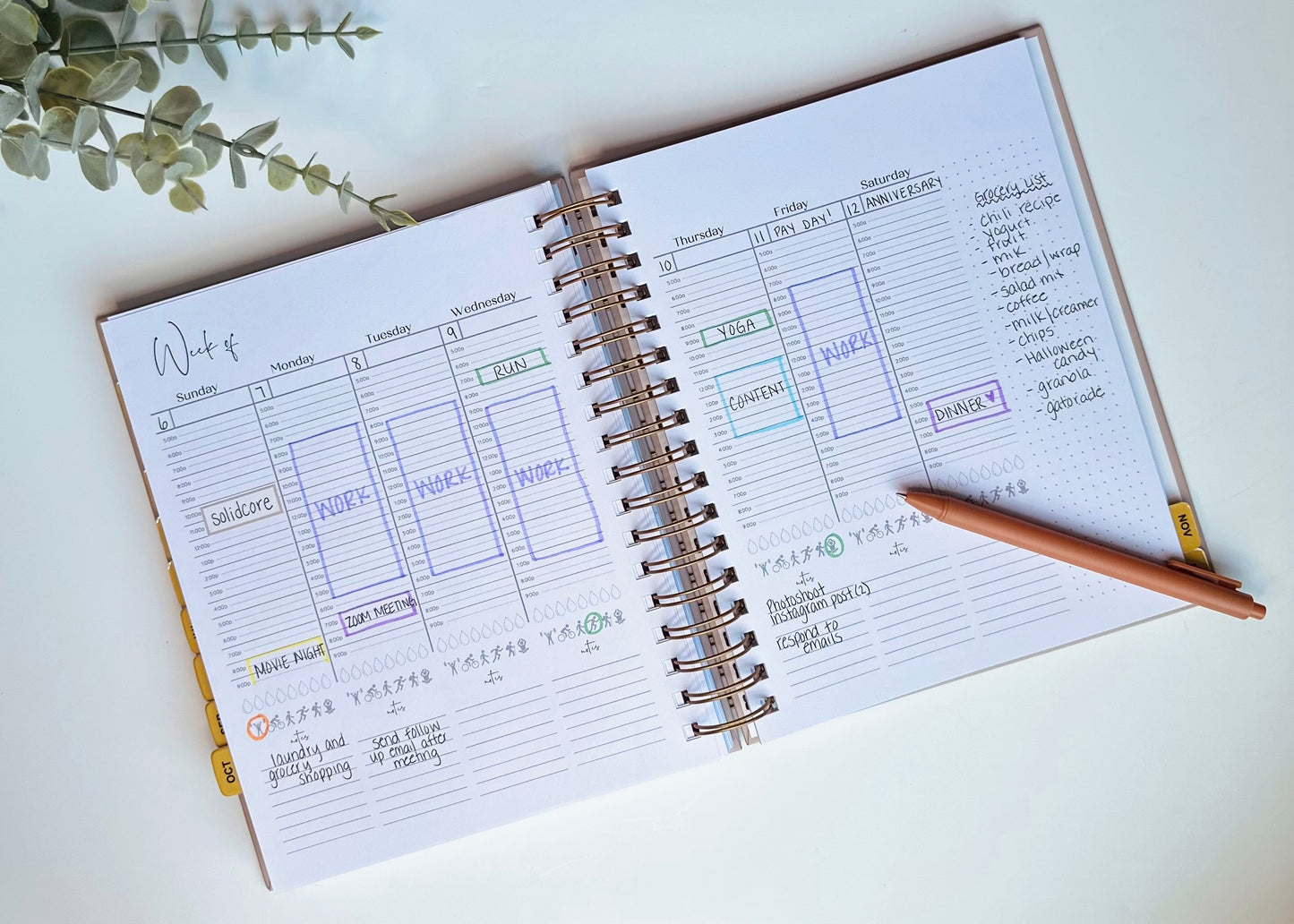 CONQUER Daily Planner