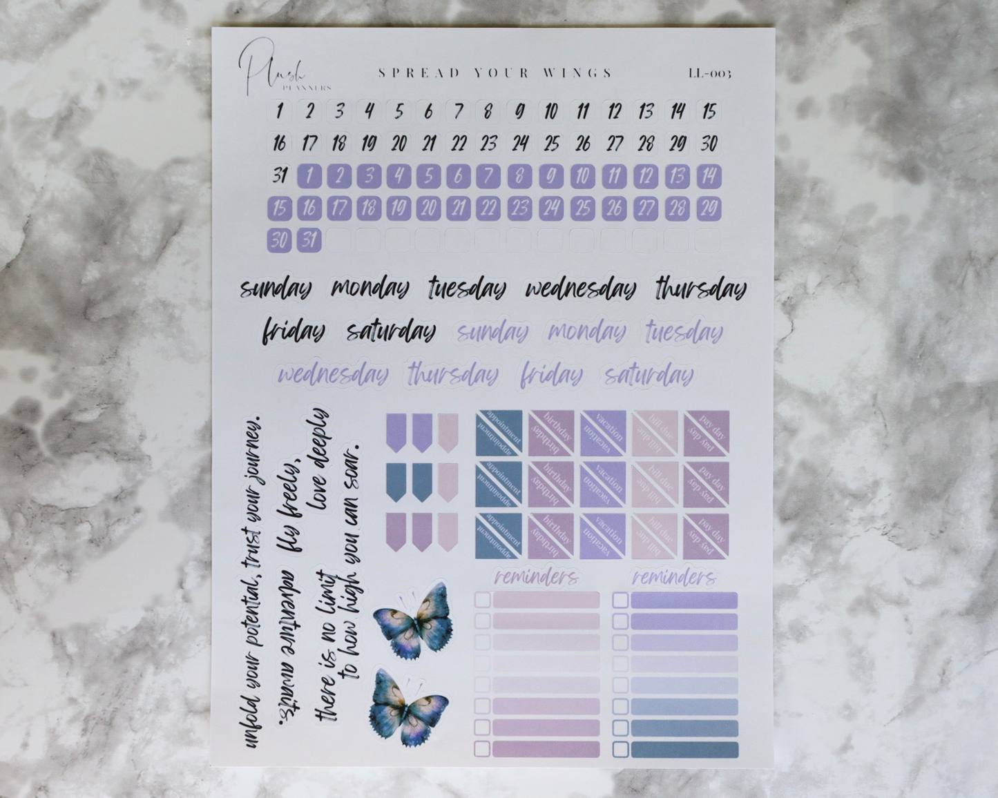 LL-003 Spread Your Wings