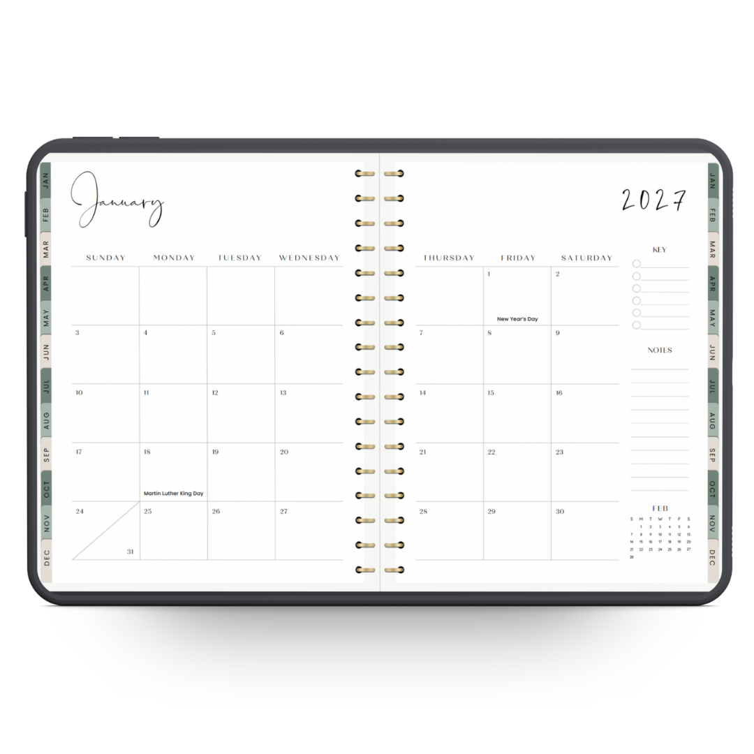 2027 EMPOWER Weekly Digital Planner