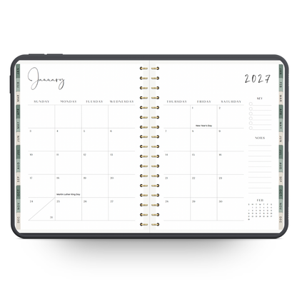 2027 EMPOWER Weekly Digital Planner