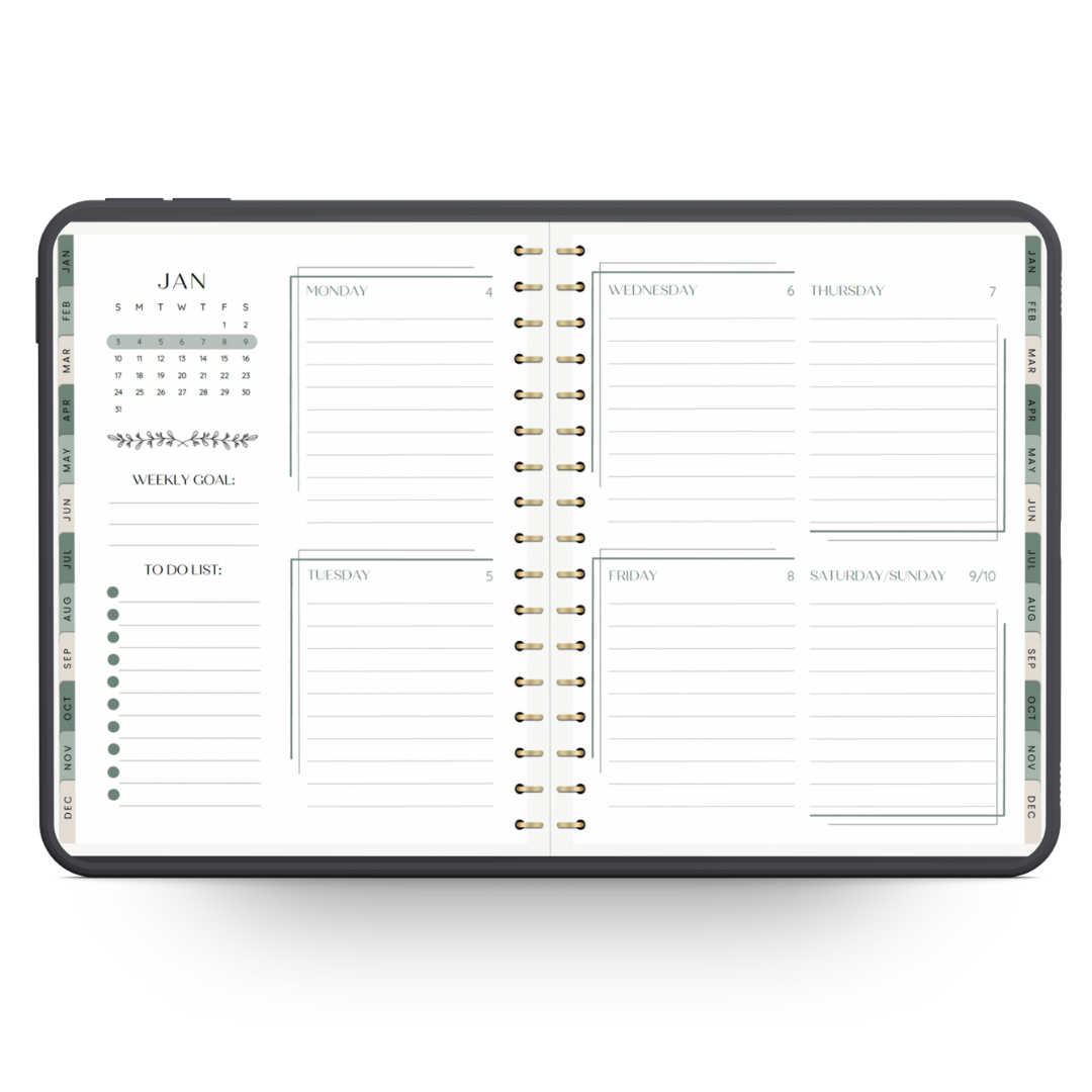 2027 EMPOWER Weekly Digital Planner