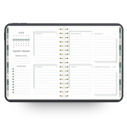 2027 EMPOWER Weekly Digital Planner