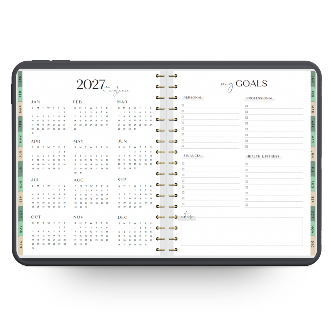 2027 FLOURISH Lifestyle Digital Planner