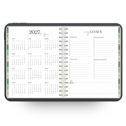 2027 FLOURISH Lifestyle Digital Planner