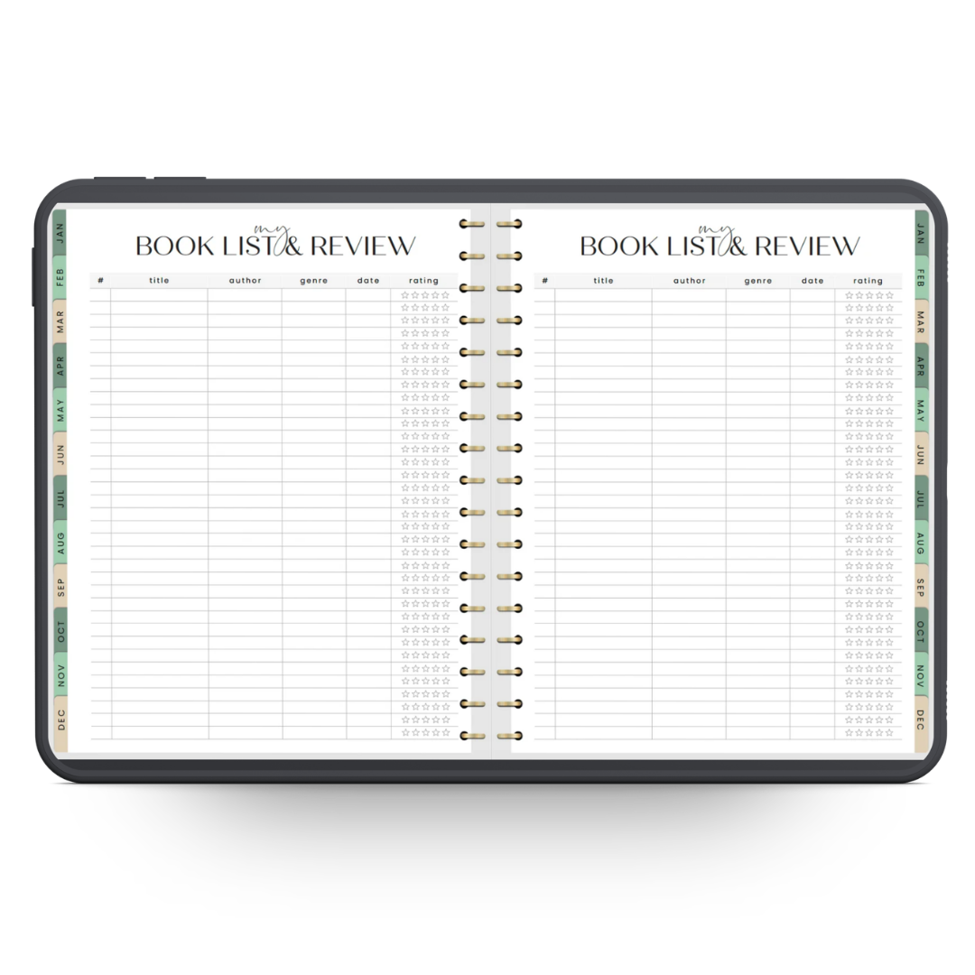 2027 FLOURISH Lifestyle Digital Planner