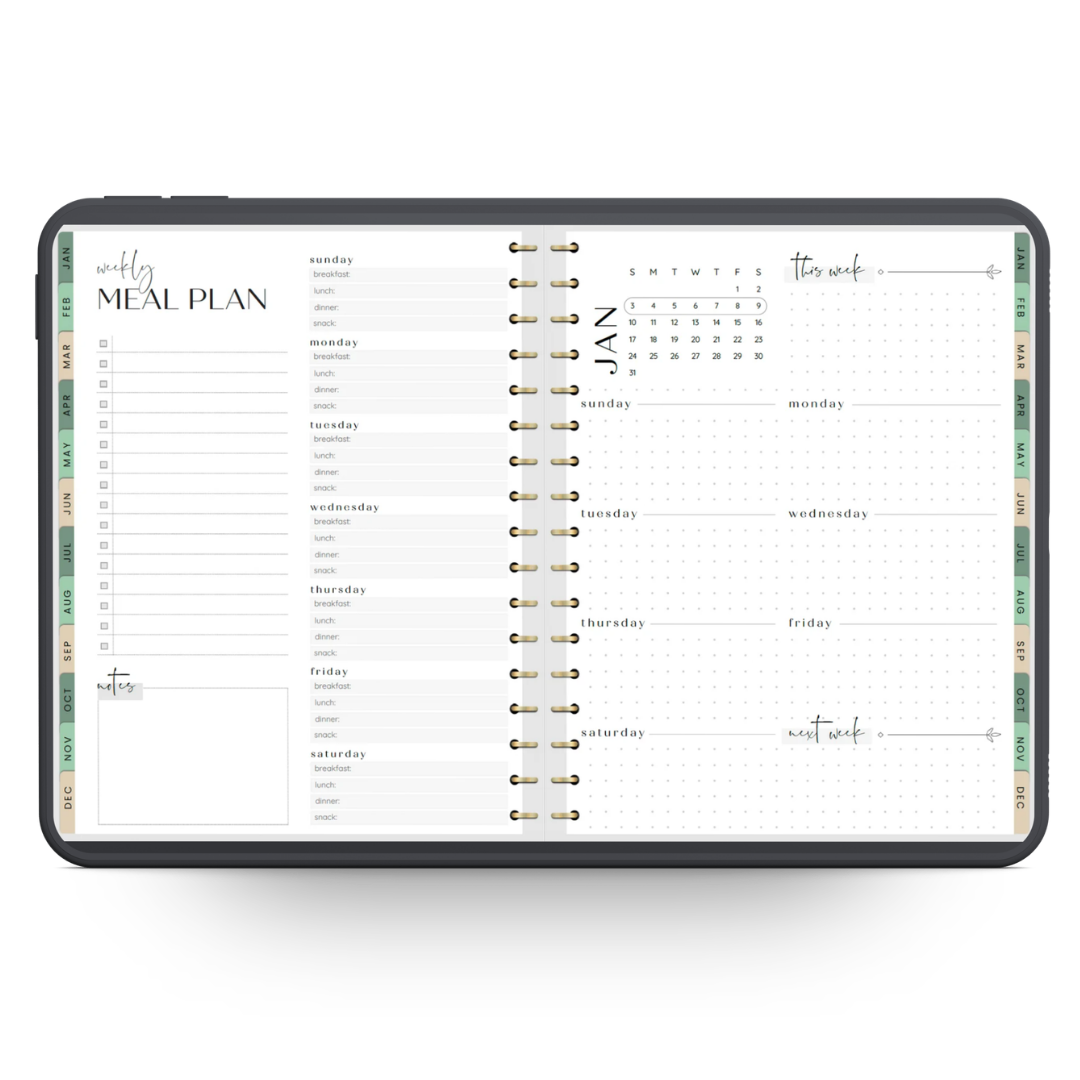 2027 FLOURISH Lifestyle Digital Planner