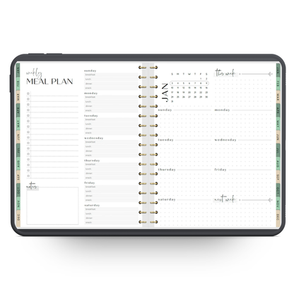 2027 FLOURISH Lifestyle Digital Planner