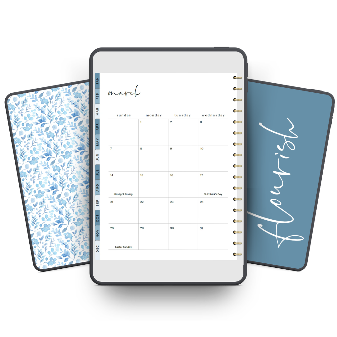 2027 FLOURISH Lifestyle Digital Planner