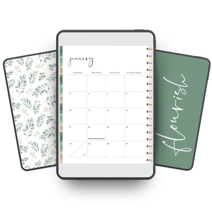 2027 FLOURISH Lifestyle Digital Planner