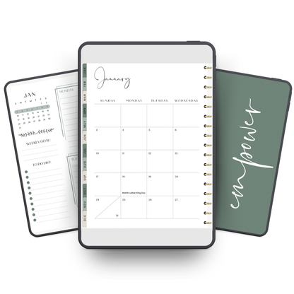 2027 EMPOWER Weekly Digital Planner