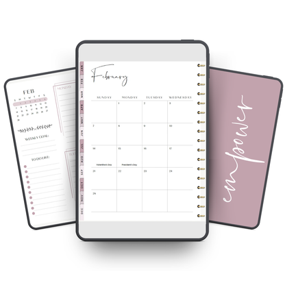 2027 EMPOWER Weekly Digital Planner