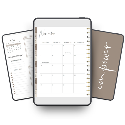 2027 EMPOWER Weekly Digital Planner