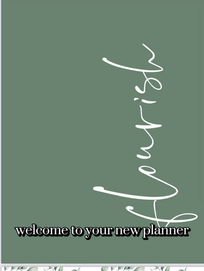 2027 FLOURISH Lifestyle Digital Planner